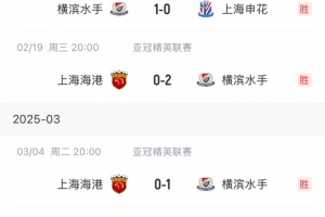 HuaTiHui-全靠中超衬托！横滨水手J联赛仅1胜排倒二，今年5胜4场对上海两队