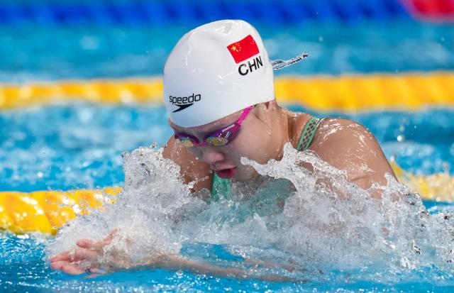 HuaTiHui-冠军赛中国队“刷成绩” 唐钱婷破纪录潘展乐创佳绩